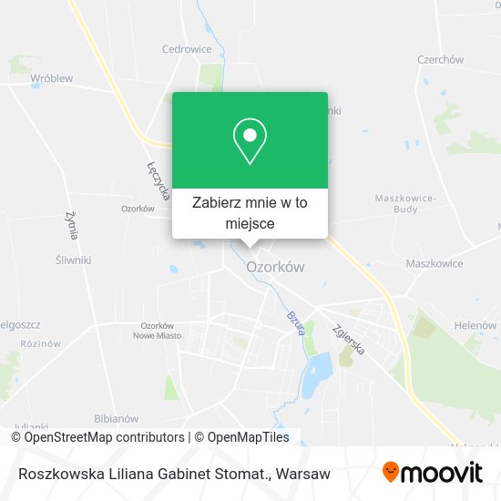 Mapa Roszkowska Liliana Gabinet Stomat.