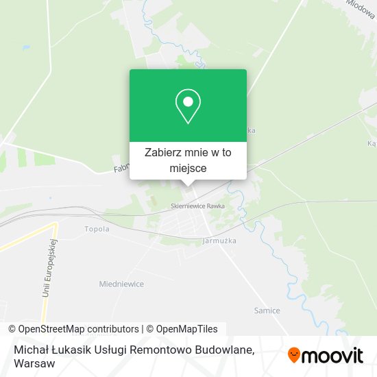 Mapa Michał Łukasik Usługi Remontowo Budowlane