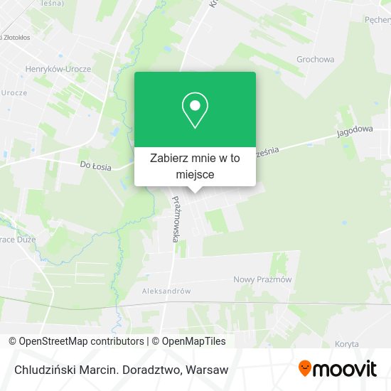 Mapa Chludziński Marcin. Doradztwo