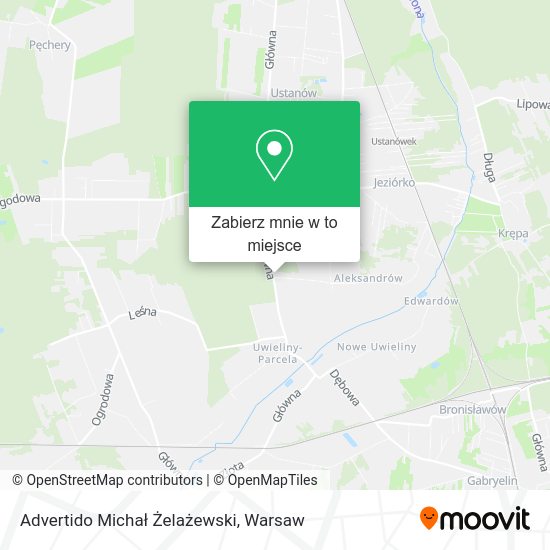 Mapa Advertido Michał Żelażewski