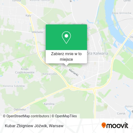 Mapa Kubar Zbigniew Jóźwik