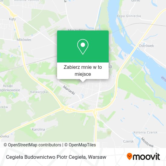 Mapa Cegieła Budownictwo Piotr Cegieła