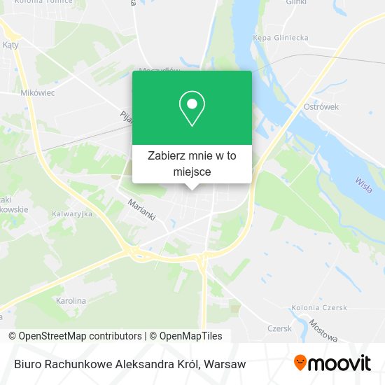 Mapa Biuro Rachunkowe Aleksandra Król