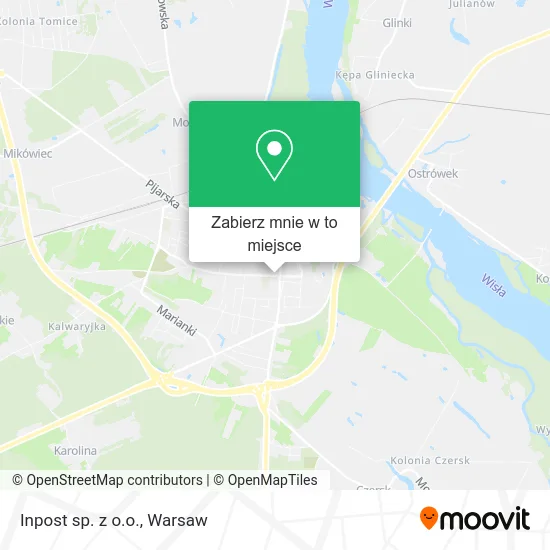 Mapa Inpost sp. z o.o.