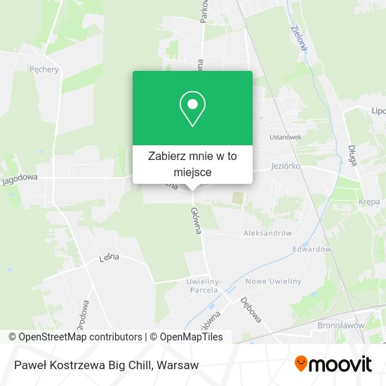 Mapa Paweł Kostrzewa Big Chill