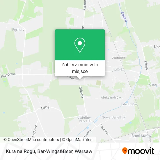 Mapa Kura na Rogu, Bar-Wings&Beer