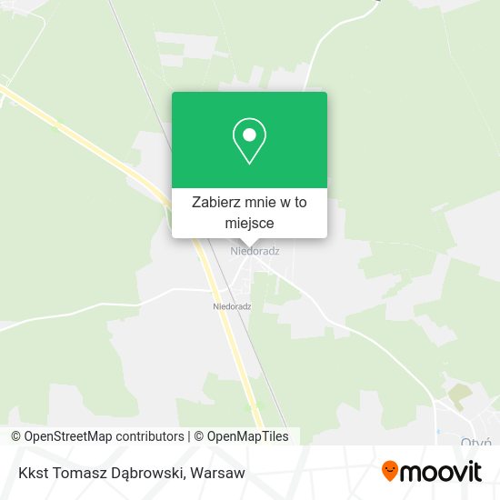 Mapa Kkst Tomasz Dąbrowski