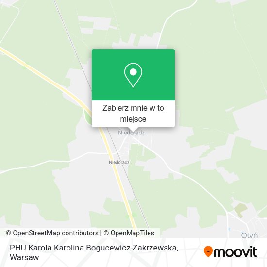 Mapa PHU Karola Karolina Bogucewicz-Zakrzewska