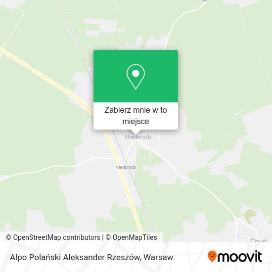 Mapa Alpo Polański Aleksander Rzeszów