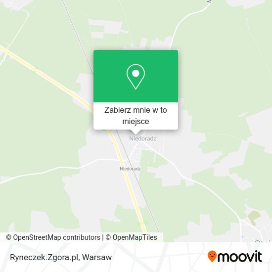 Mapa Ryneczek.Zgora.pl