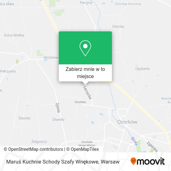 Mapa Maruś Kuchnie Schody Szafy Wnękowe