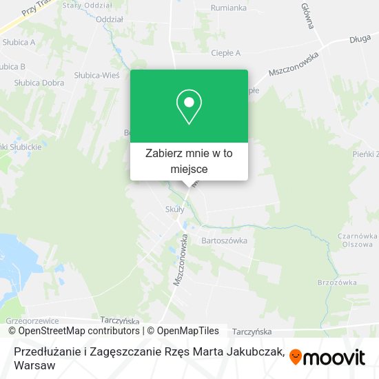 Mapa Przedłużanie i Zagęszczanie Rzęs Marta Jakubczak