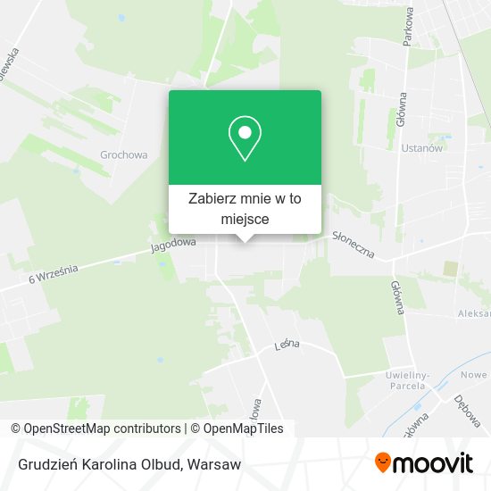 Mapa Grudzień Karolina Olbud