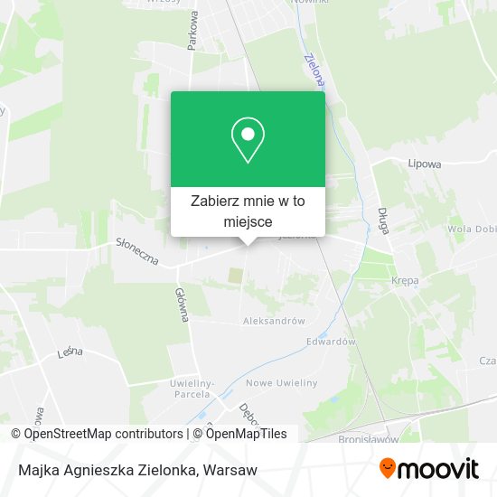 Mapa Majka Agnieszka Zielonka