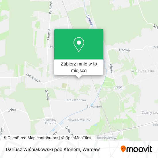 Mapa Dariusz Wiśniakowski pod Klonem