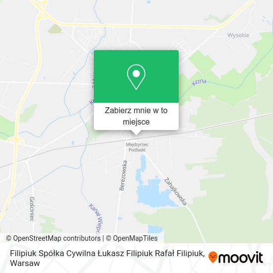 Mapa Filipiuk Spółka Cywilna Łukasz Filipiuk Rafał Filipiuk