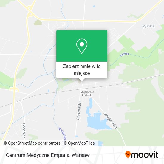 Mapa Centrum Medyczne Empatia