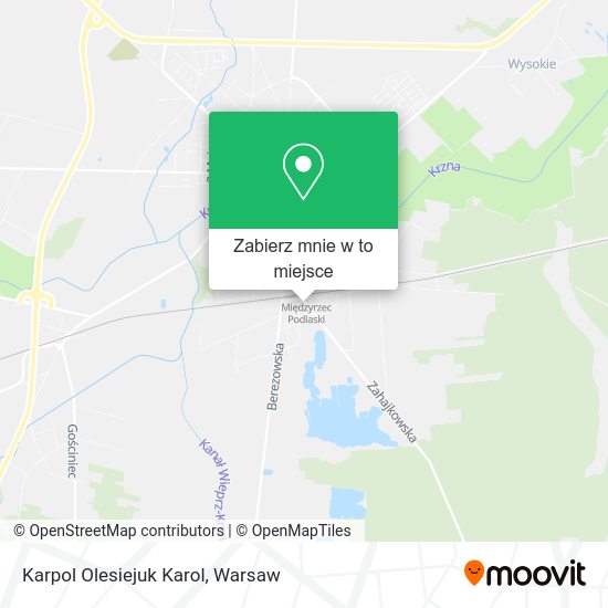 Mapa Karpol Olesiejuk Karol