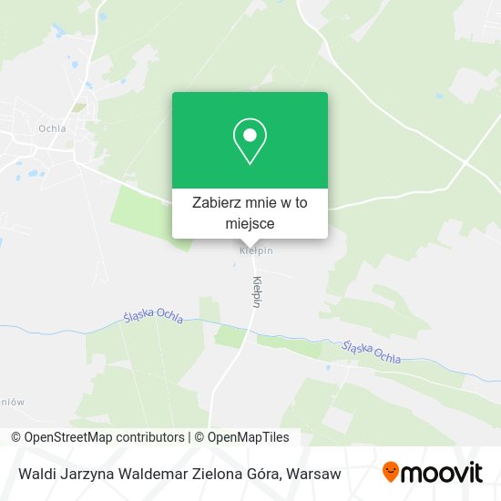 Mapa Waldi Jarzyna Waldemar Zielona Góra