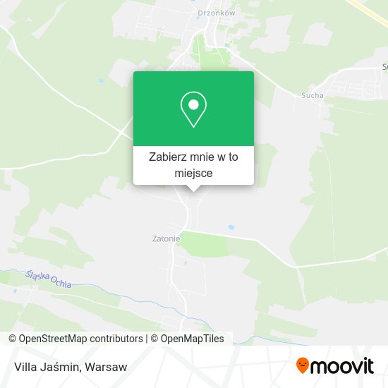 Mapa Villa Jaśmin