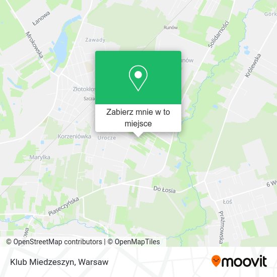 Mapa Klub Miedzeszyn