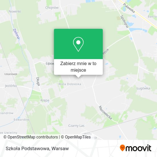 Mapa Szkoła Podstawowa