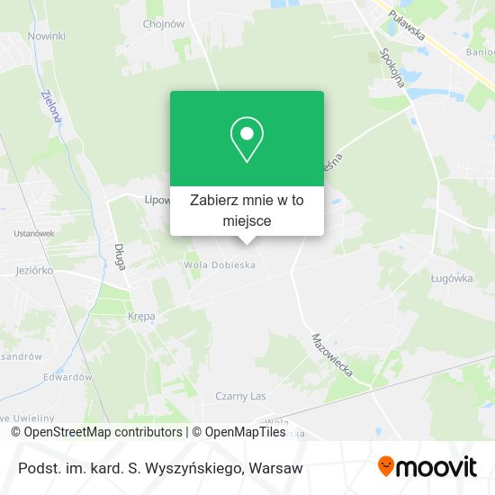 Mapa Podst. im. kard. S. Wyszyńskiego