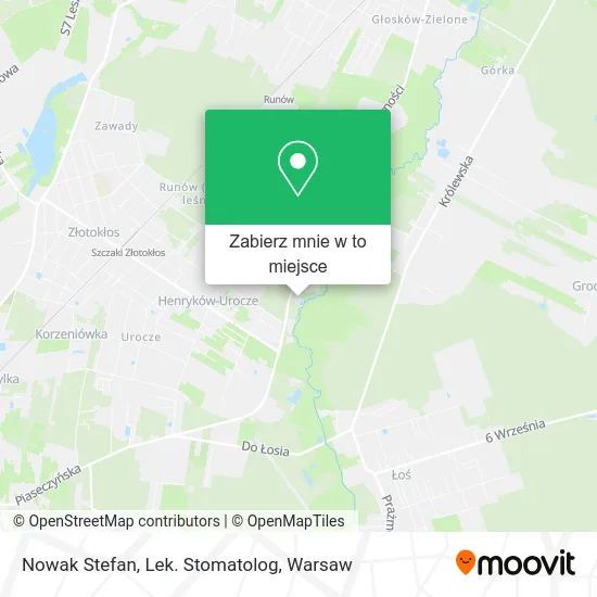 Mapa Nowak Stefan, Lek. Stomatolog