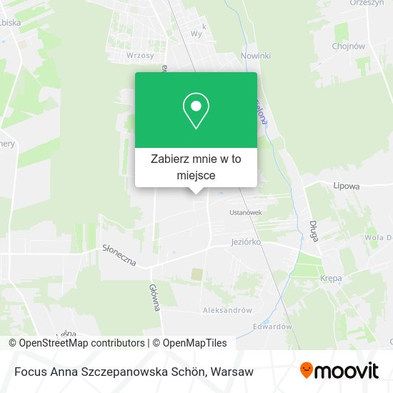 Mapa Focus Anna Szczepanowska Schön