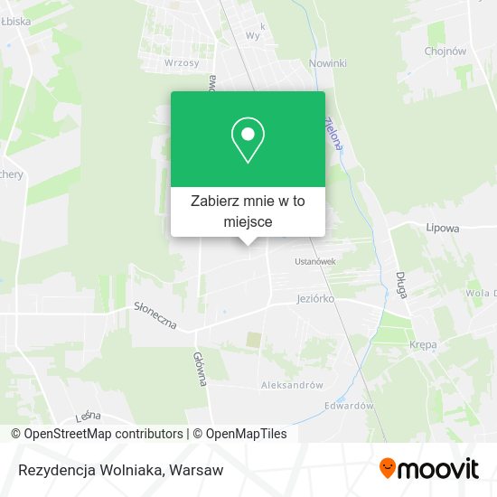 Mapa Rezydencja Wolniaka