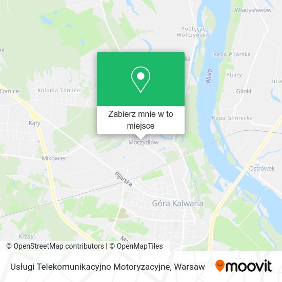 Mapa Usługi Telekomunikacyjno Motoryzacyjne