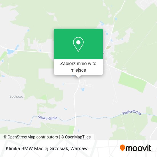 Mapa Klinika BMW Maciej Grzesiak