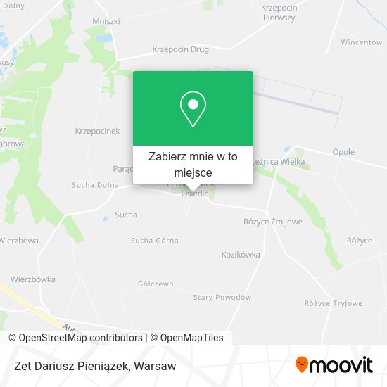 Mapa Zet Dariusz Pieniążek