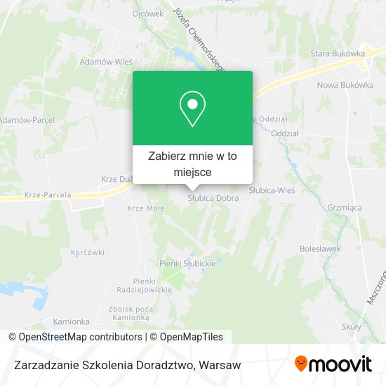 Mapa Zarzadzanie Szkolenia Doradztwo