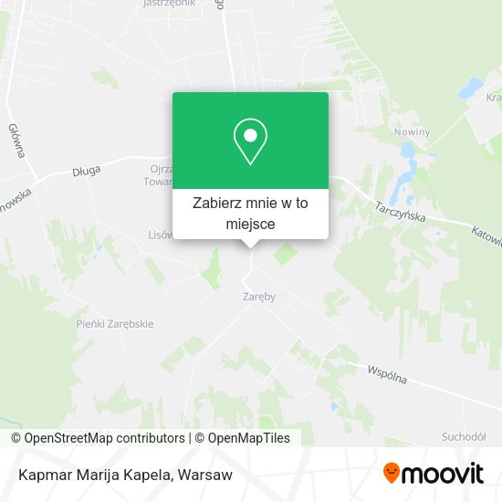 Mapa Kapmar Marija Kapela