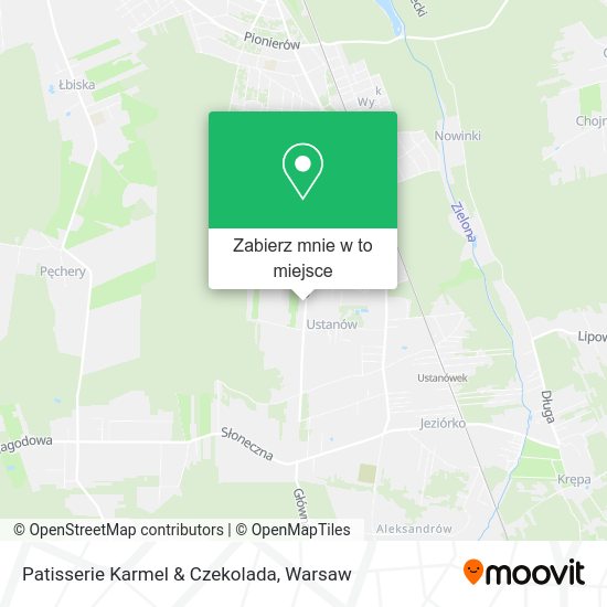 Mapa Patisserie Karmel & Czekolada