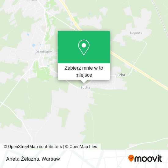 Mapa Aneta Żelazna