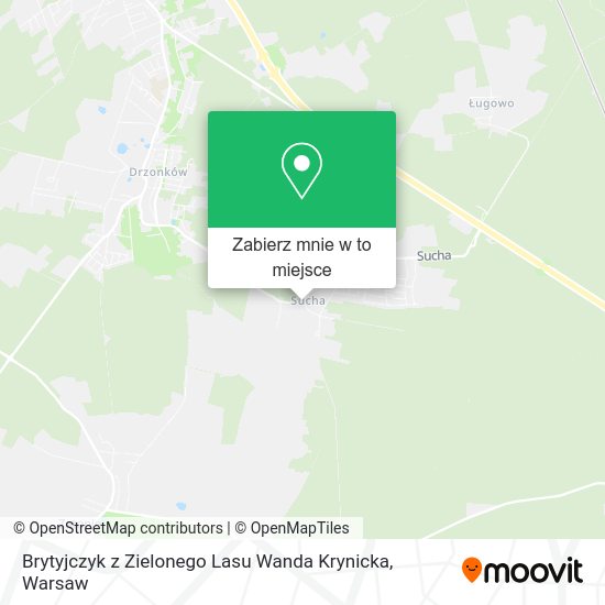 Mapa Brytyjczyk z Zielonego Lasu Wanda Krynicka