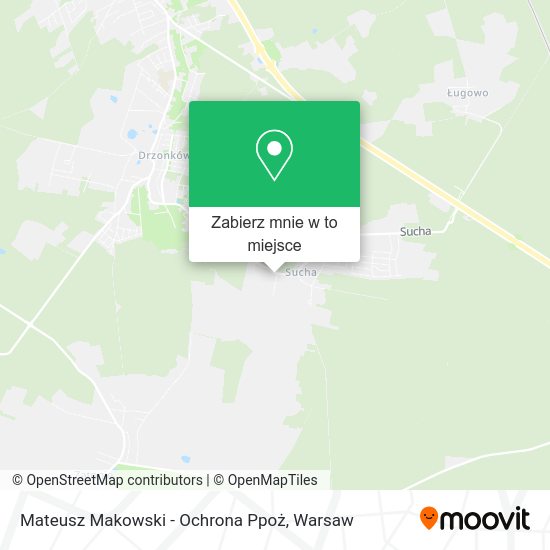 Mapa Mateusz Makowski - Ochrona Ppoż