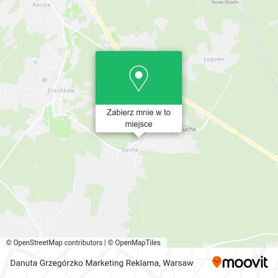 Mapa Danuta Grzegórzko Marketing Reklama