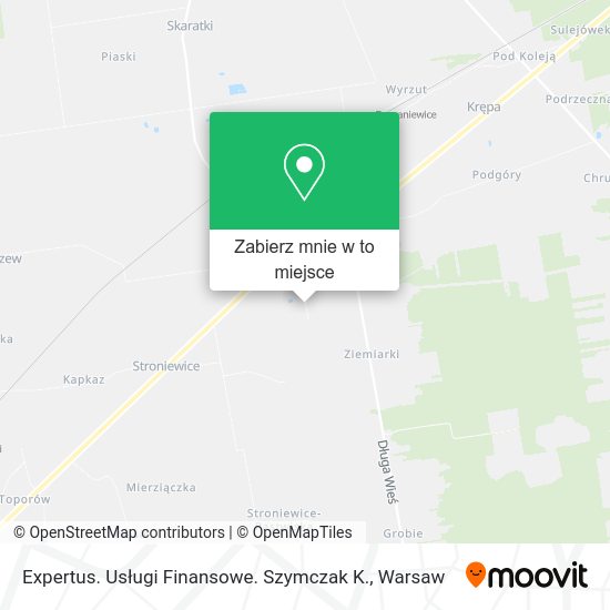 Mapa Expertus. Usługi Finansowe. Szymczak K.