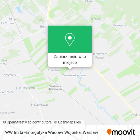 Mapa WW Instal-Energetyka Wacław Wojenka