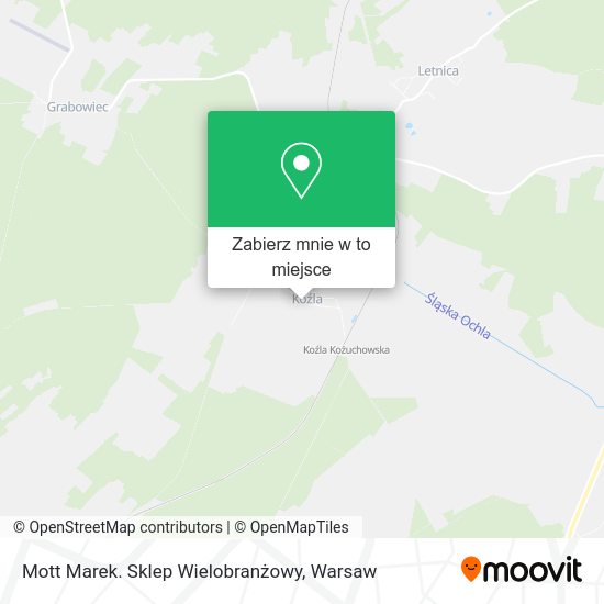 Mapa Mott Marek. Sklep Wielobranżowy