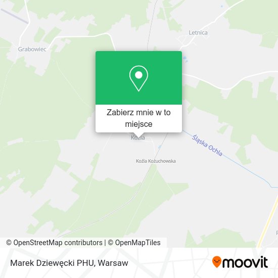 Mapa Marek Dziewęcki PHU