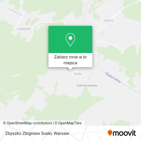 Mapa Zbyszko Zbigniew Suski