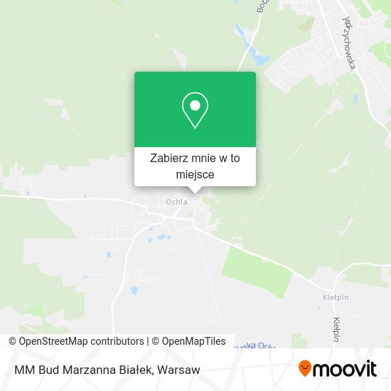 Mapa MM Bud Marzanna Białek