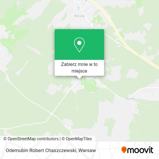 Mapa Odemubin Robert Chaszczewski