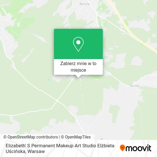 Mapa Elizabeth' S Permanent Makeup Art Studio Elżbieta Uścińska