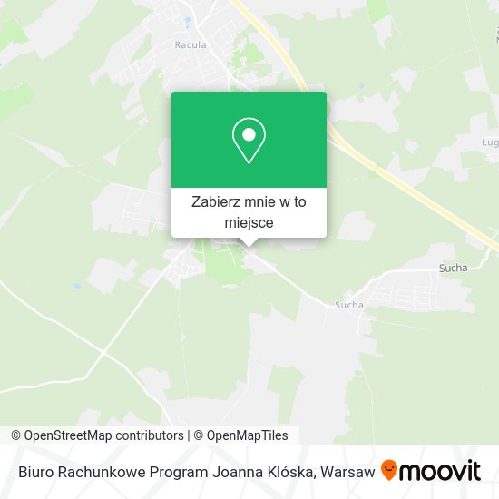 Mapa Biuro Rachunkowe Program Joanna Klóska