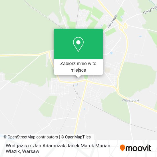 Mapa Wodgaz s.c. Jan Adamczak Jacek Marek Marian Wlazik